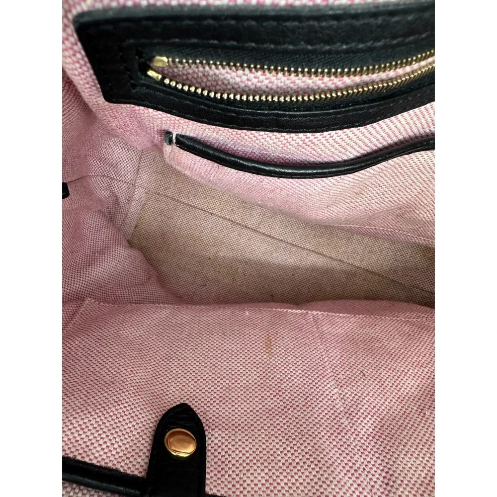 Dooney & Bourke Satchel‎ Bag Purse Black Leather Pebbled Zip Pocket Classic Tote